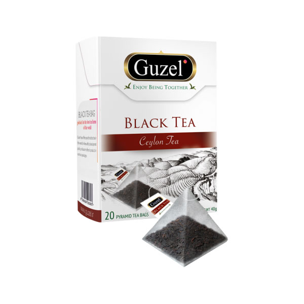 دمنوش مثلثی سیاه ساده ۲۰ عددی